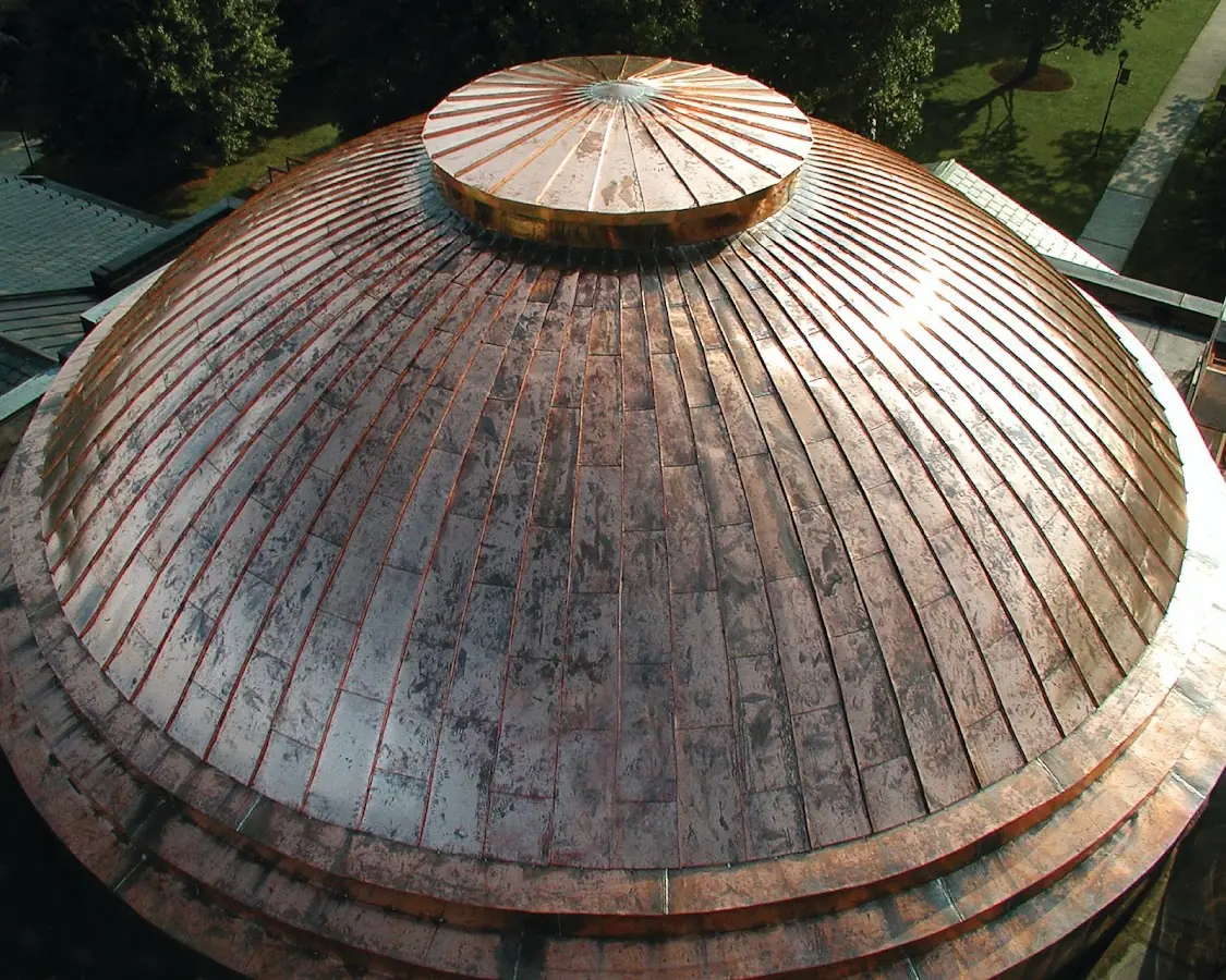 Craftsman Roofing crew installing a new roof in North Michigan Park